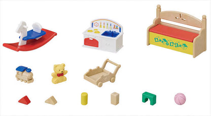 Calico Critters Baby’s Toy Box - Snow Rabbit & Panda Babies - Little Pickles Toy Store