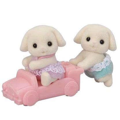 Calico Critters Flora Rabbit Twins - Little Pickles Toy Store