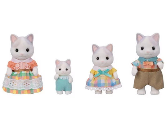 Calico Critters Latte Cat Family