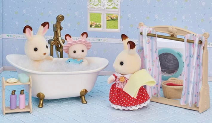 Calico Critters Bath & Shower Set