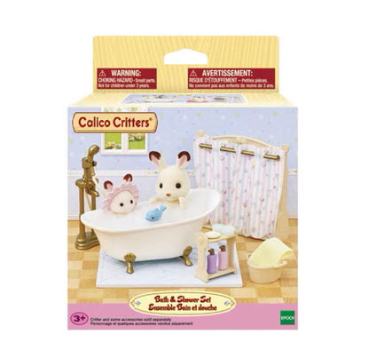 Calico Critters Bath & Shower Set - Little Pickles Toy Store