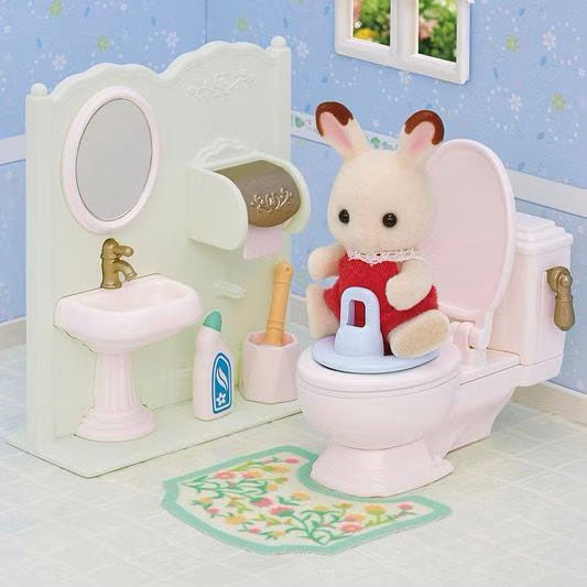 Calico Critters Toilet Set