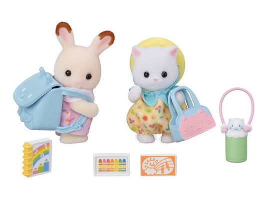 Calico Critters Nursery Friends Walk Along Duo