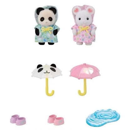 Calico Critters Nursery Friends Rainy Day Duo - Little Pickles Toy Store