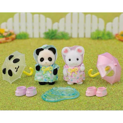 Calico Critters Nursery Friends Rainy Day Duo - Little Pickles Toy Store