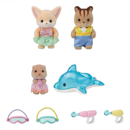 Calico Critters Nursery Friends Pool Fun Trio - Little Pickles Toy Store