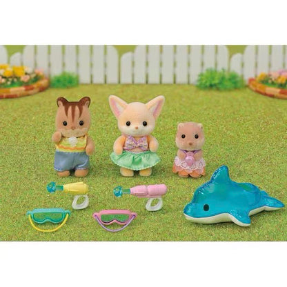 Calico Critters Nursery Friends Pool Fun Trio - Little Pickles Toy Store