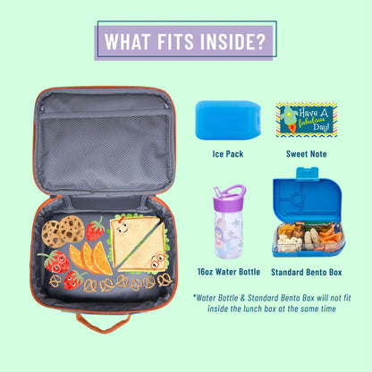 Orange Shimmer Lunch Box - Little Pickles Toy Store