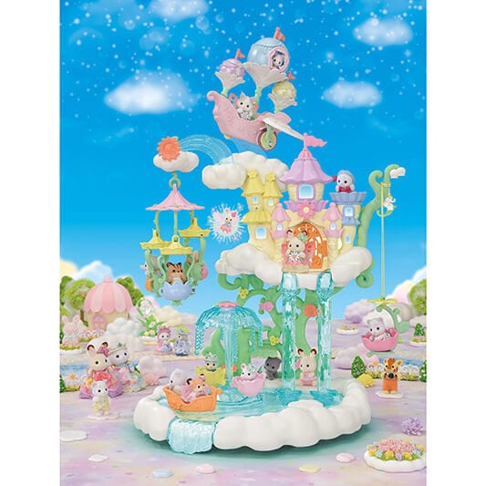 Calico Critters Floral Fantasy Skyship