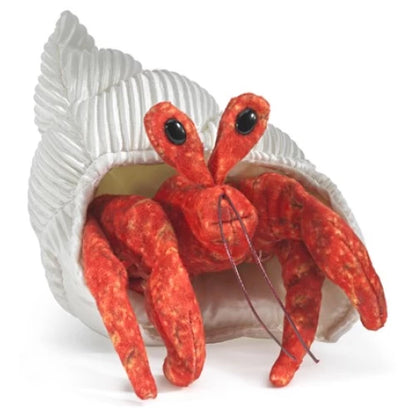 Folkmanis - Mini Hermit Crab Finger Puppet