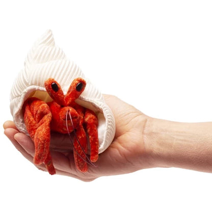 Folkmanis - Mini Hermit Crab Finger Puppet