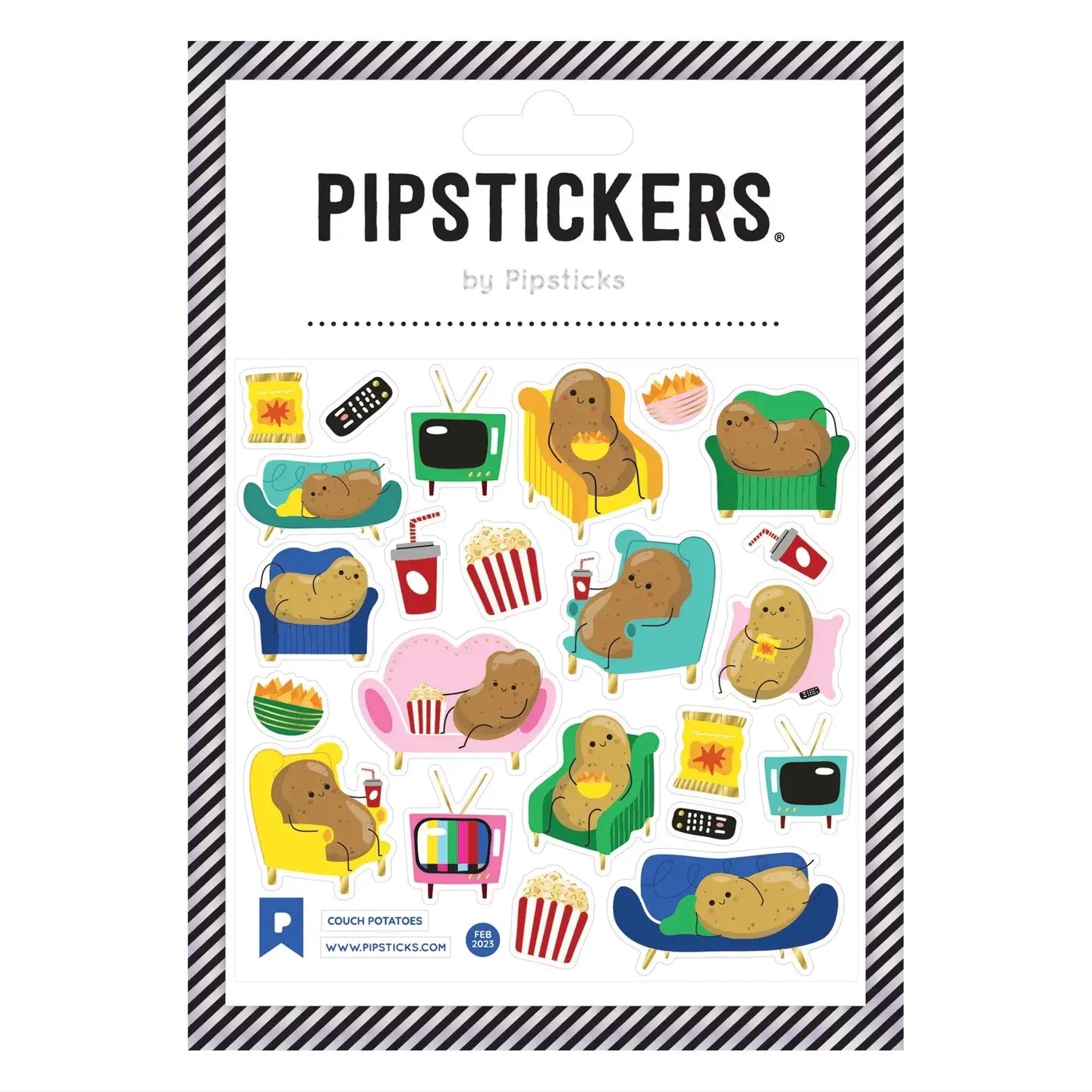 Pipsticks Stickers