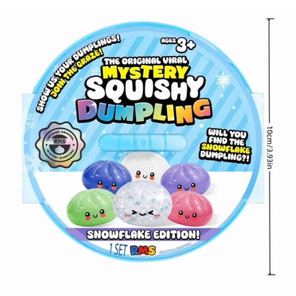 Crazy Fun RMS Mystery Squishy Dumpling Snowflake Edition - No Returns or Refunds
