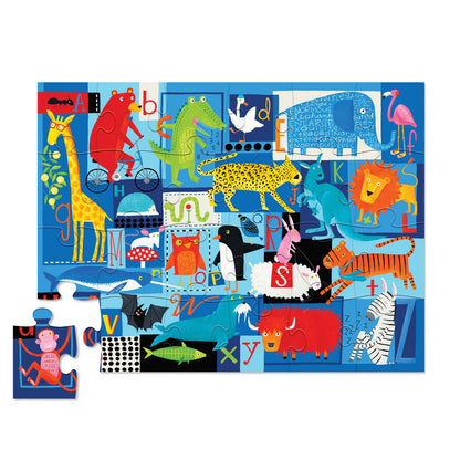 Animal ABC 24 Piece Case Floor Puzzle - Little Pickles Toy Store