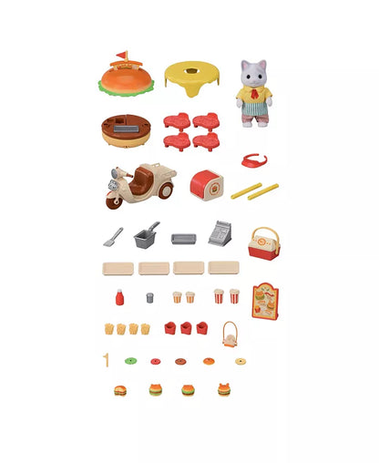 Calico Critters Hamburger Stand - Little Pickles Toy Store