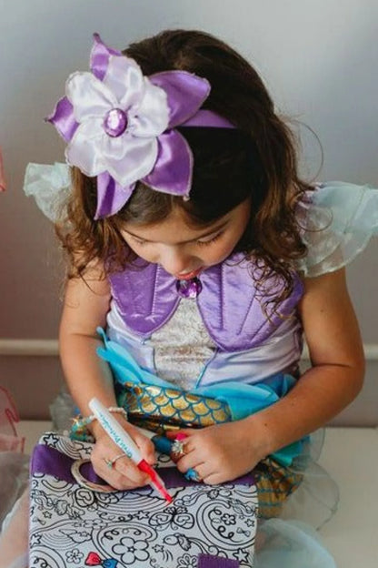 Mermaid Dress & Headband, Lilac - Little Pickles Toy Store