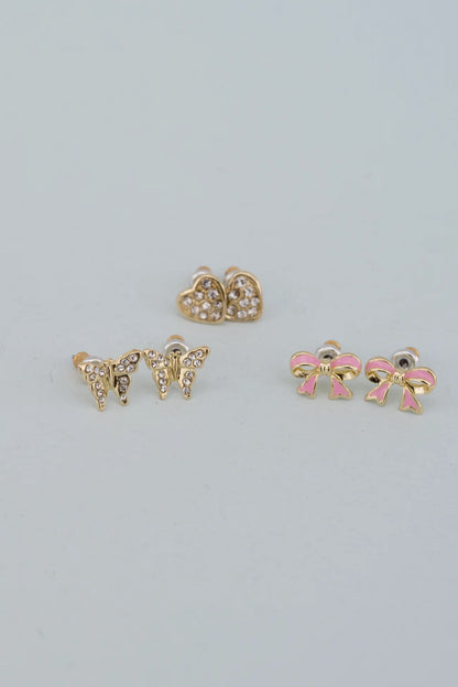 Boutique Dazzle Studded Earrings - Little Pickles Toy Store