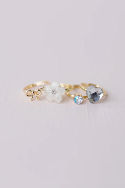 Boutique Sassy Ring Set, 4 Pieces - Little Pickles Toy Store