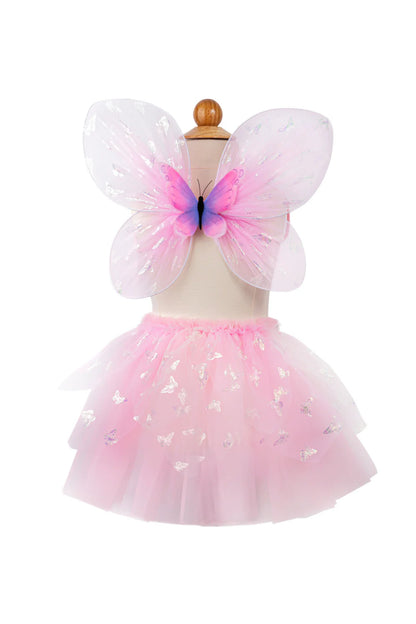 Flutter Butterfly Skirt, Wings, & Wand Size 4-6