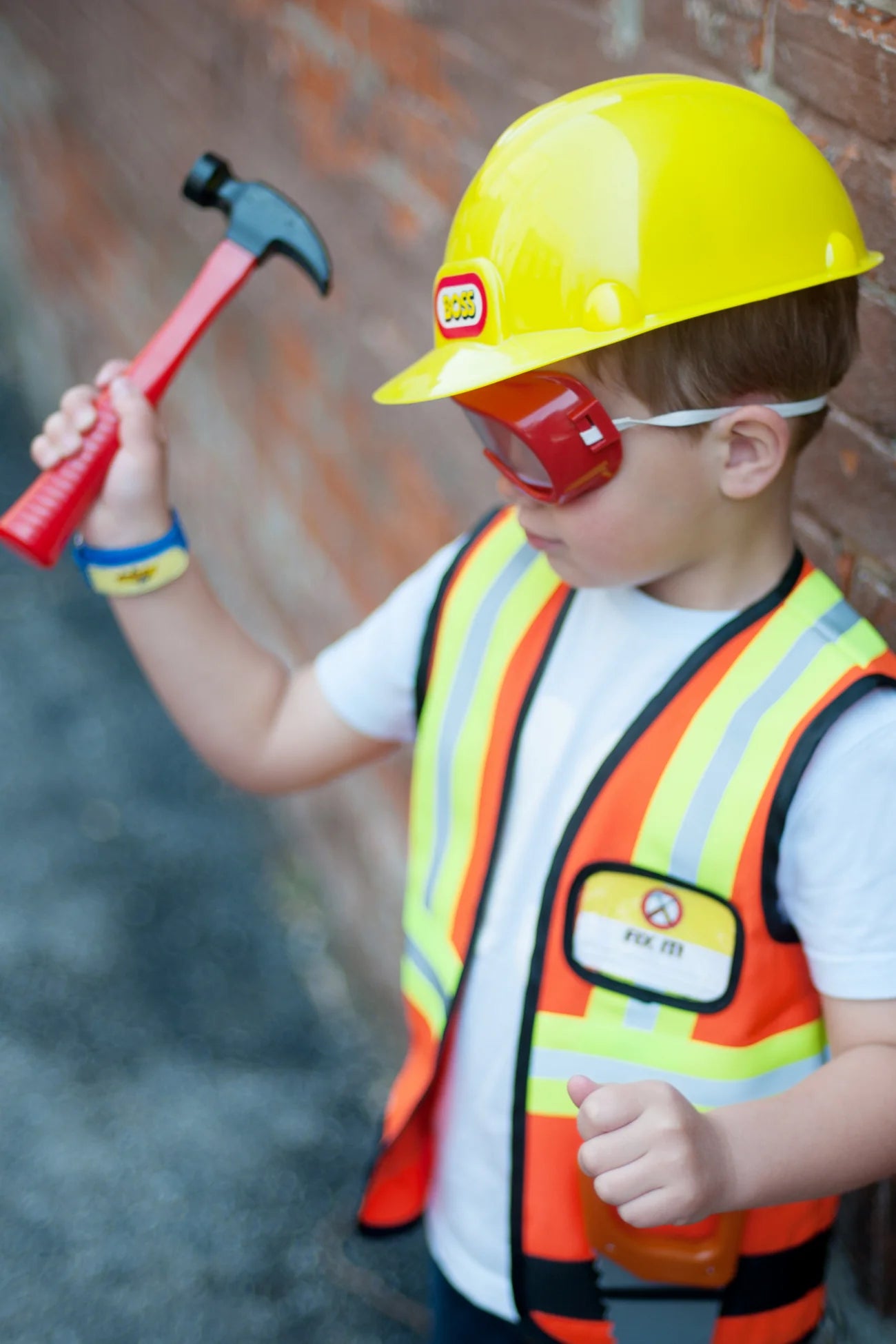 Construction Worker Set, Includes 7 Accessories