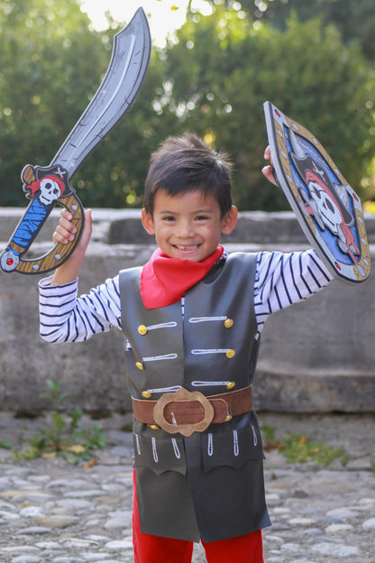 Skully Pirate Vest, Belt & Scarf - Little Pickles Toy Store