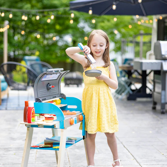Melissa and Doug Deluxe Grill and Pizza Oven Play Set
