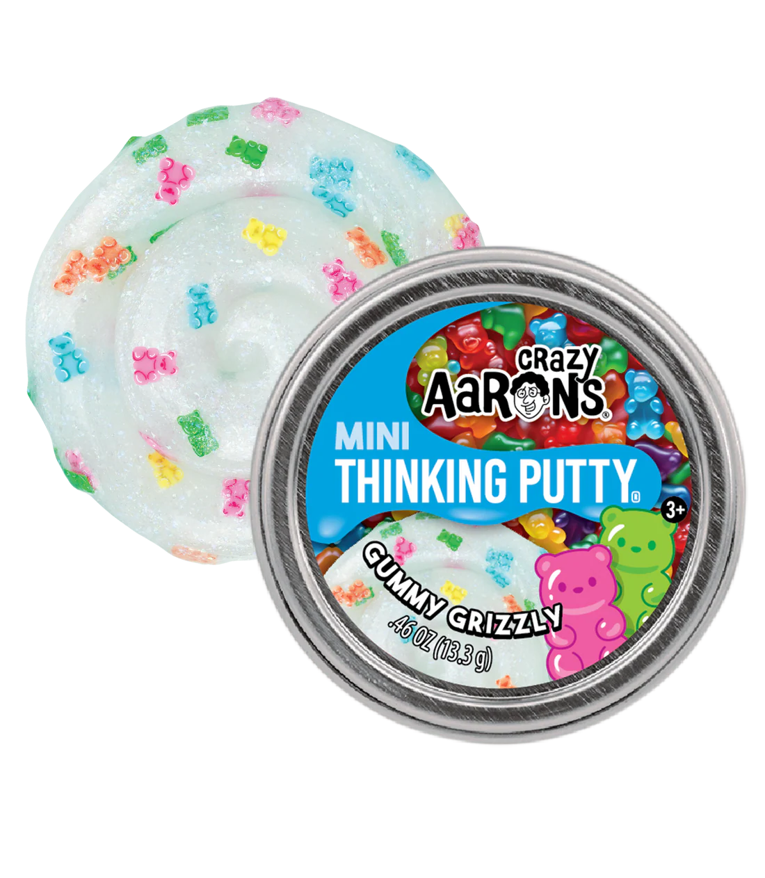 Crazy Aaron's 2" Tin - Gummy Grizzly