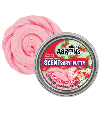 Crazy Aaron's 2" Scentsory Tin - Strawberry Shortcake