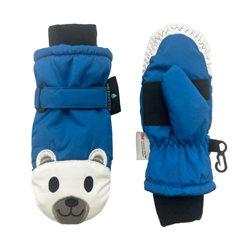 Toddler Critter Faces Ski Mitten with Thinsulate