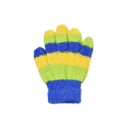 Toddler Striped Cozy Yarn Gloves