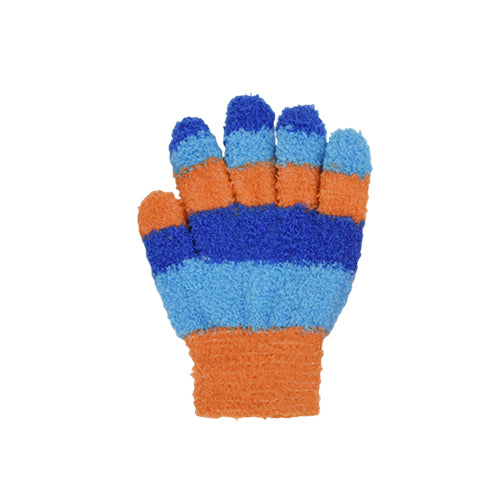 Toddler Striped Cozy Yarn Gloves