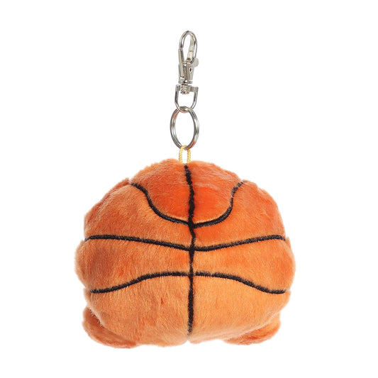 Palm Pals Hoops Basketball 4" Clip On Plushie