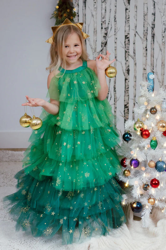 Christmas Tree Dress 3-4