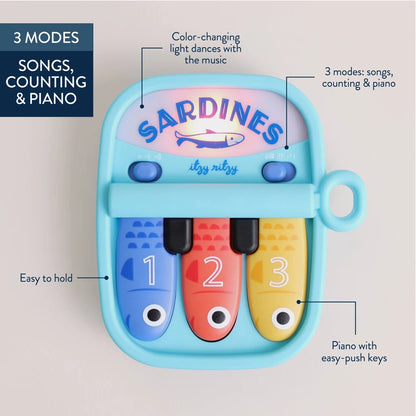 Baby Tunes Sardines - Light Up Interactive Piano Toy