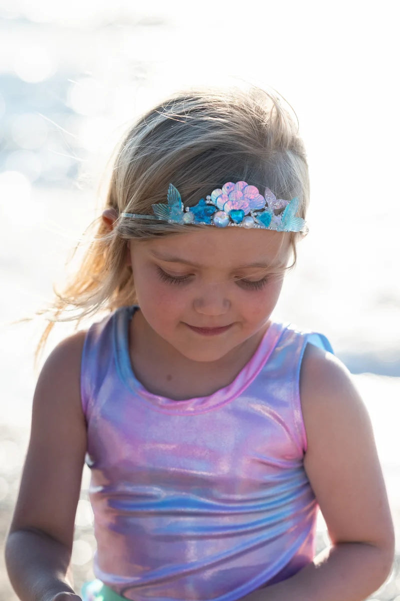 Boutique Ocean Jewel Tiara, Set of Two