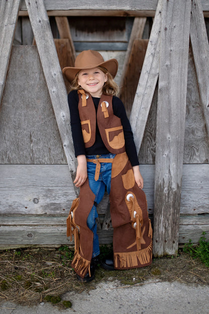 Cowboy Vest & Chaps - Little Pickles Toy Store