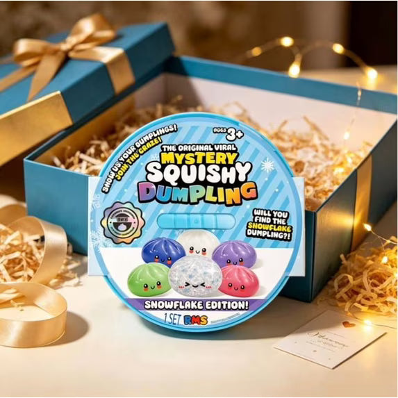 Crazy Fun RMS Mystery Squishy Dumpling Snowflake Edition - No Returns or Refunds