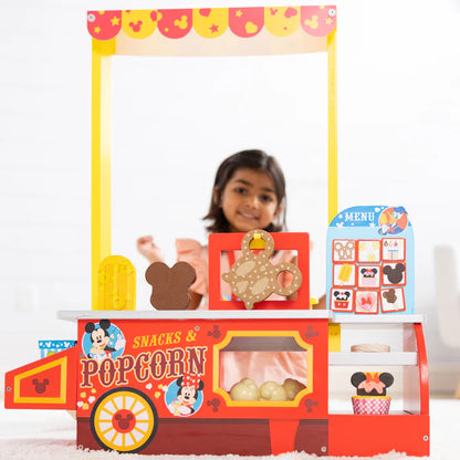 Disney Snacks and Popcorn Wooden Food Counter