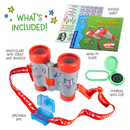 Wow In The World Kids Binoculars & Nature Explorer Kit
