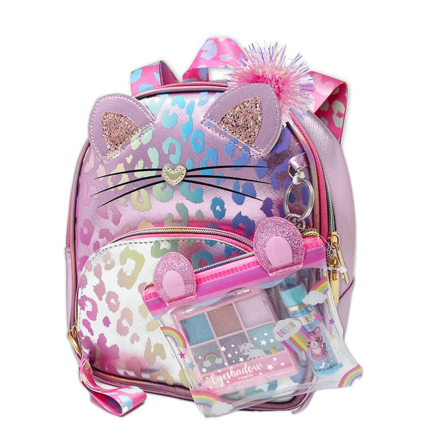 Stylish Beauty Mini Backpack, Leopard