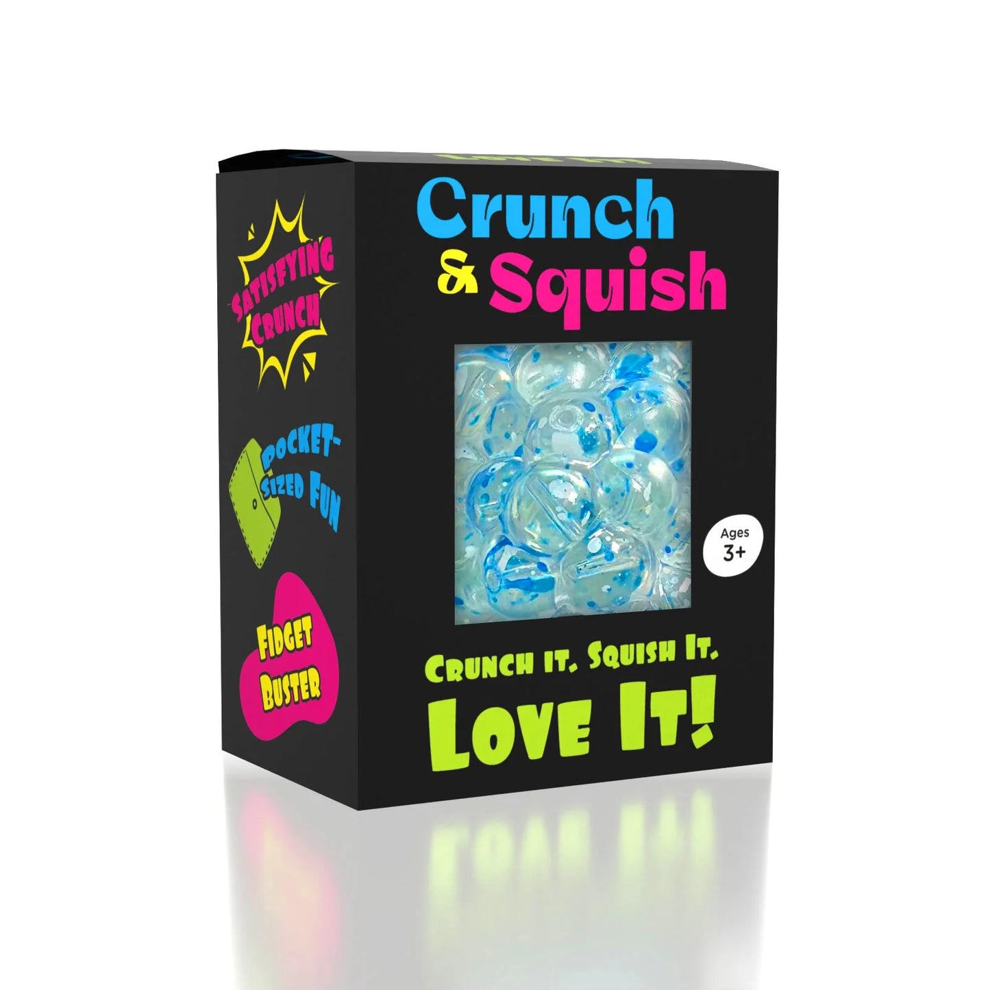 Showcase Crunch & Squish Crunchy Squishy Stress Ball Fidget Toy
