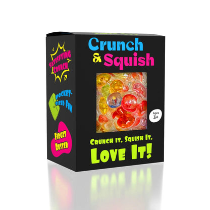 Showcase Crunch & Squish Crunchy Squishy Stress Ball Fidget Toy