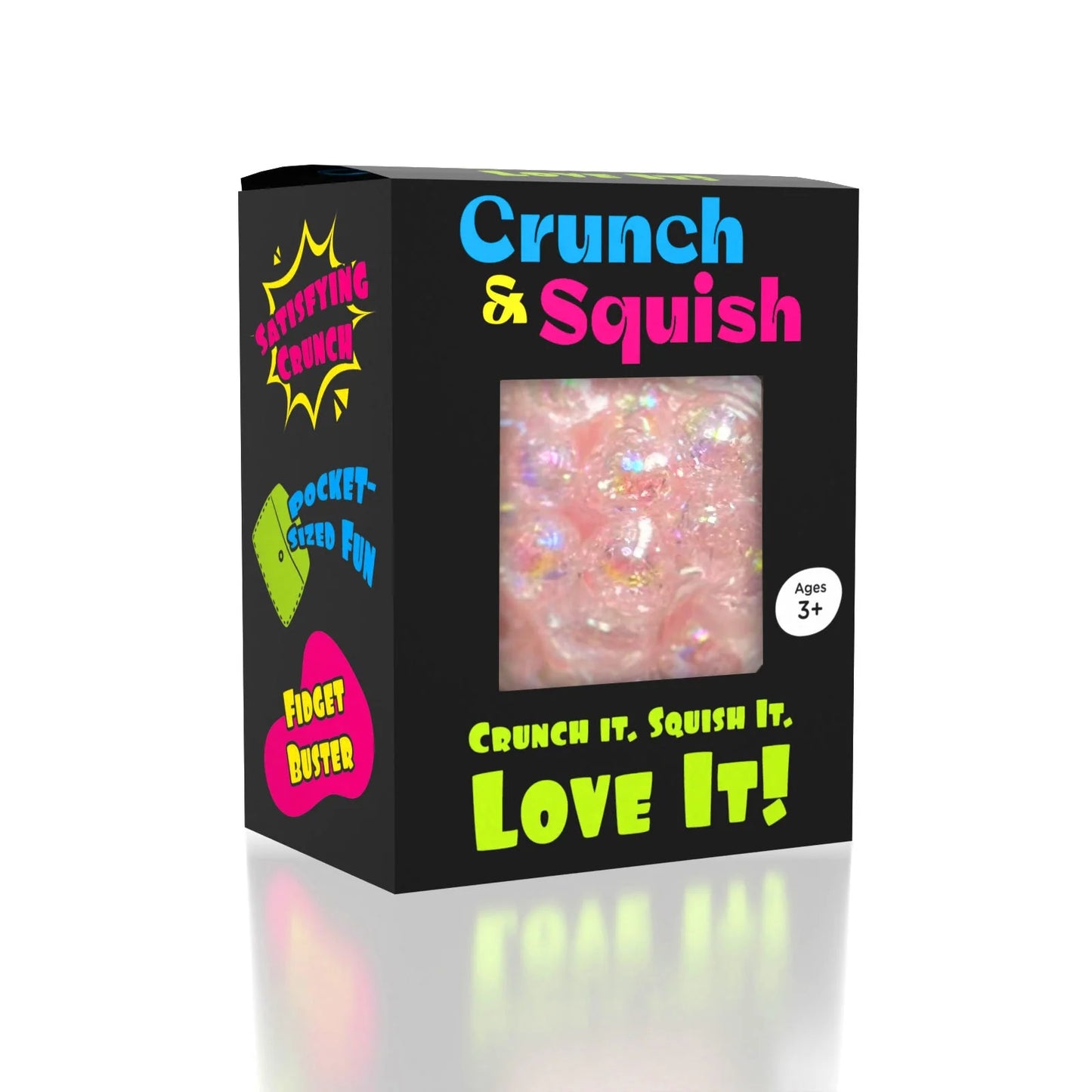 Showcase Crunch & Squish Crunchy Squishy Stress Ball Fidget Toy