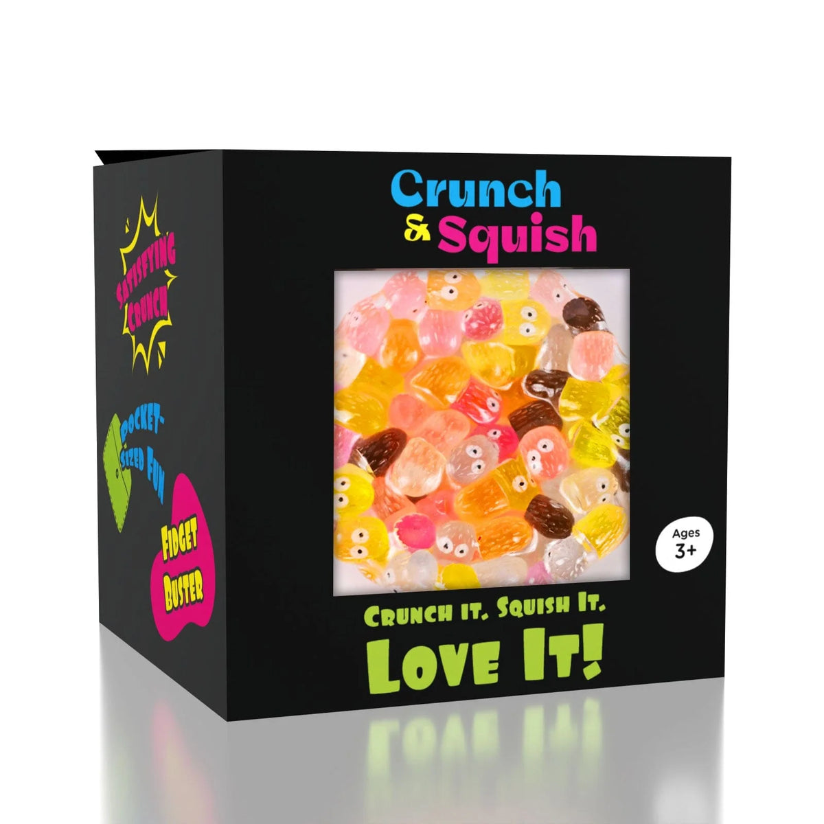 Showcase Crunch & Squish Candy Series Crunchy Squishy Stress Ball Fidget Toy - No Returns or Refunds