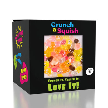 Showcase Crunch & Squish Candy Series Crunchy Squishy Stress Ball Fidget Toy - No Returns or Refunds