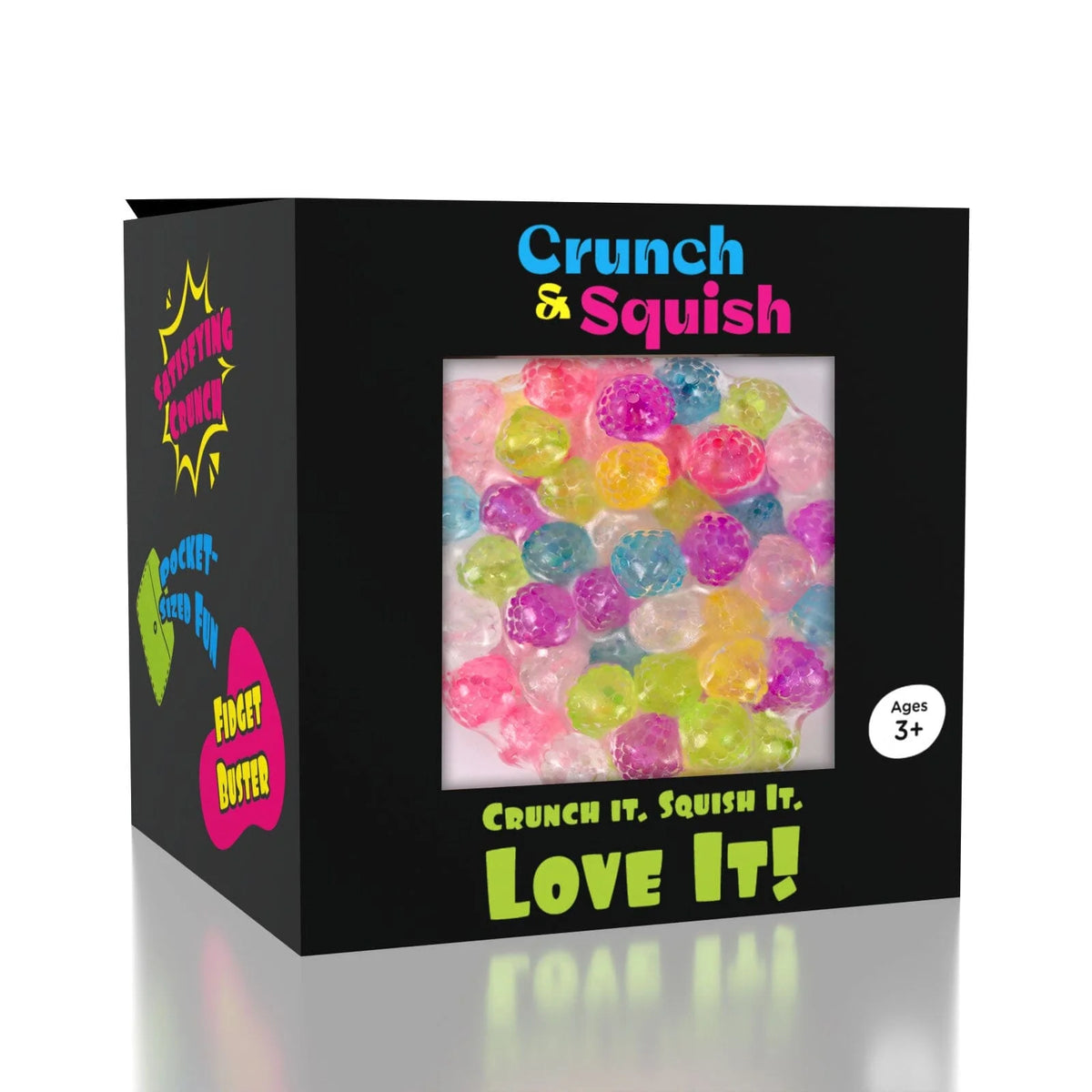 Showcase Crunch & Squish Candy Series Crunchy Squishy Stress Ball Fidget Toy - No Returns or Refunds