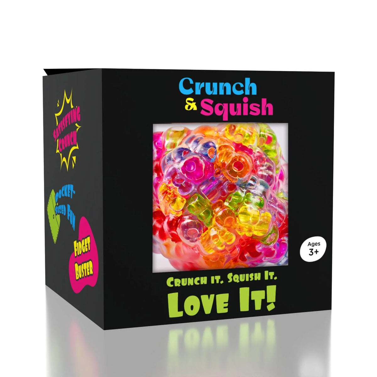 Showcase Crunch & Squish Candy Series Crunchy Squishy Stress Ball Fidget Toy - No Returns or Refunds