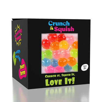 Showcase Crunch & Squish Candy Series Crunchy Squishy Stress Ball Fidget Toy - No Returns or Refunds