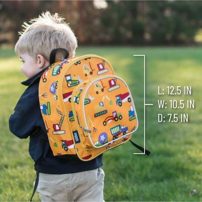Under Construction Backpack - 12 Inch - Little Pickles Toy Store