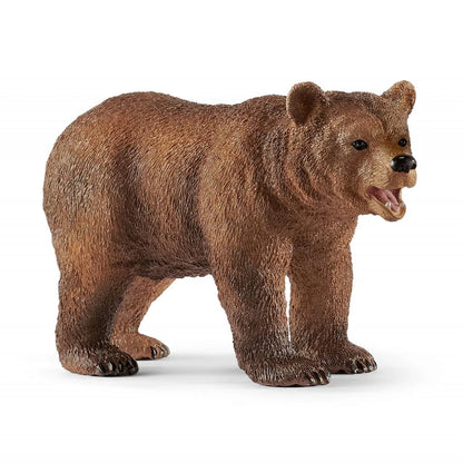Schleich Grizzly bear mother with cub - Little Pickles Toy Store